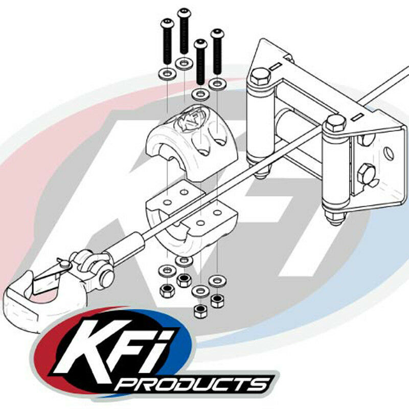 Kfi Products Atv Winch Split Cable Hook Rubber Stop Stopper Cushion - Atv-schs